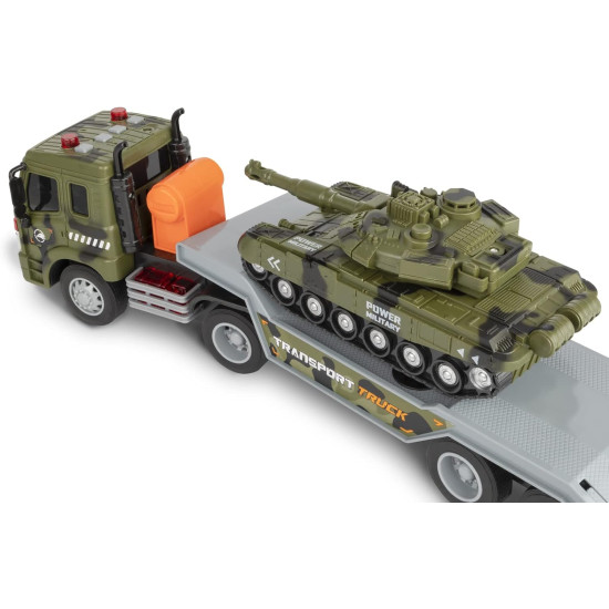 شاحنة نقل عسكرية للدبابات