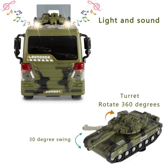 شاحنة نقل عسكرية للدبابات