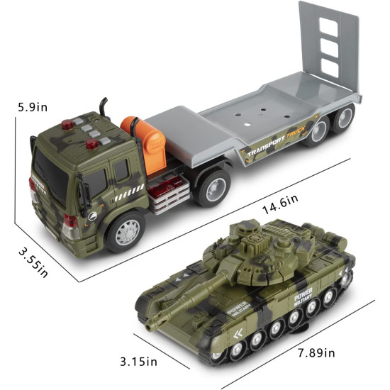 شاحنة نقل عسكرية للدبابات