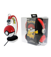 Wired Pokemon Headphones - Poke Ball