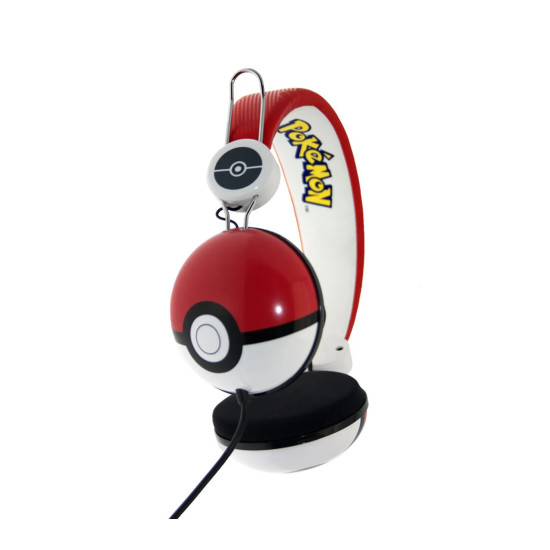 Wired Pokemon Headphones - Poke Ball