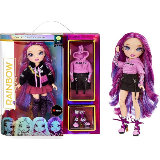 Rainbow High Emi Vanda Fashion Doll- Orchid