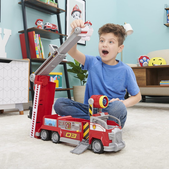 Paw Patrol Marshall’s Transforming Movie City Fire Truck