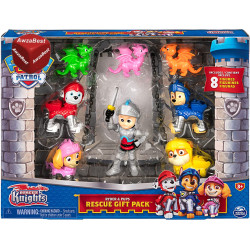 Paw Patrol Rescue Knights Figure Gift Pack