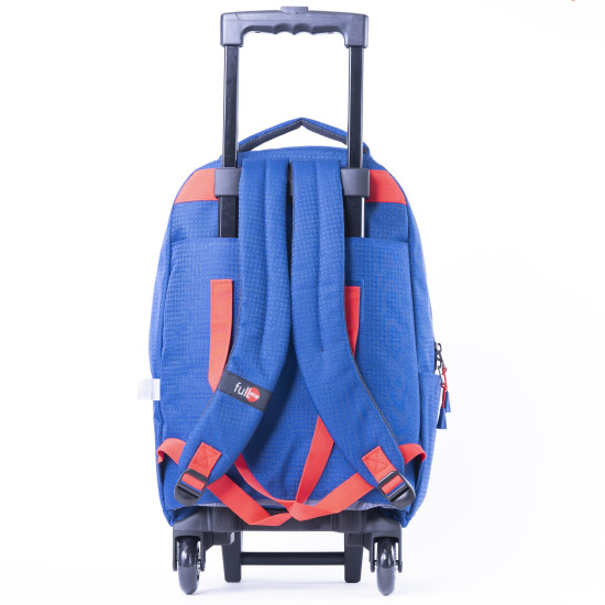 Full Stop Navy Trolley Bag