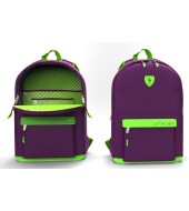 U.S. Polo Assn. Purple & Green Backpack