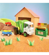 Let's Go Cozy Coupe Garbage Truck Playset
