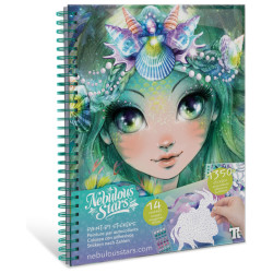 Nebulous Stars Creative Book - Paint-by-Stickers