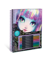 Nebulous Star Black Pages Coloring Book - Isadora