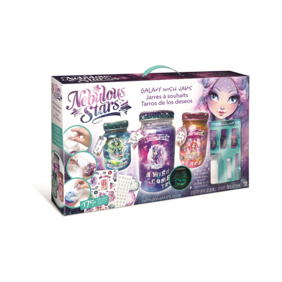 Nebulous Stars Galaxy Wish Jars Activity Set