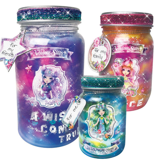 Nebulous Stars Galaxy Wish Jars Activity Set