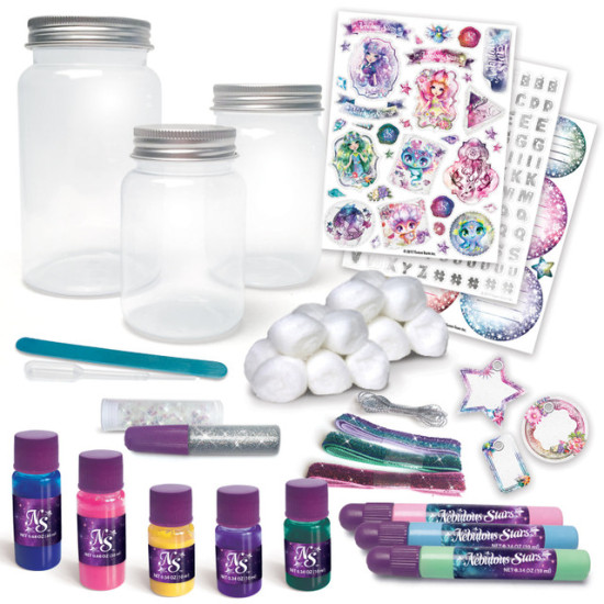 Nebulous Stars Galaxy Wish Jars Activity Set