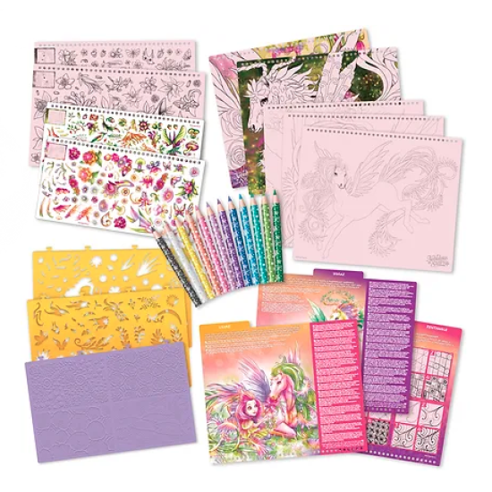 دفتر رسم إبداعي كبير - ليلياز وفيفياز