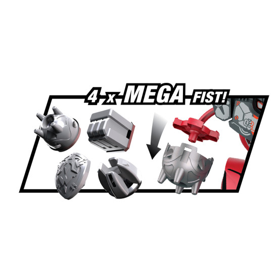 Silverlit- Robo Kombat Mega Twin Pack