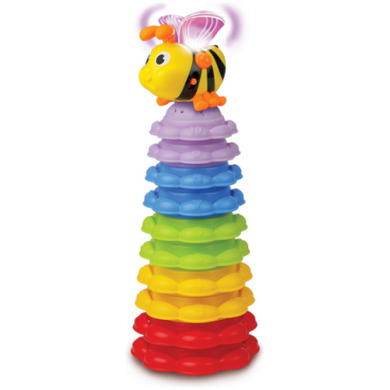 Stack Learn Bee and sunFlowers