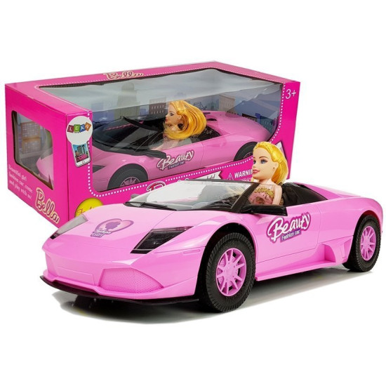 Bella Sport Pink Car With Doll