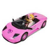 Bella Sport Pink Car With Doll