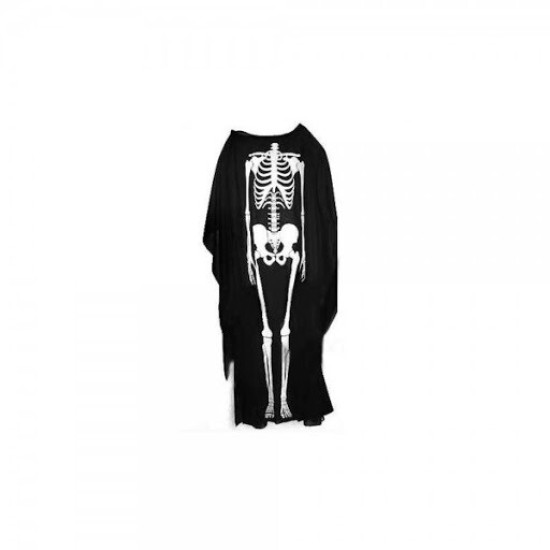 زي شبح الهيكل العظمي المخيف للبالغين