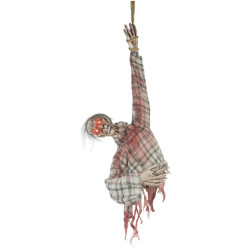 Hanging Animated Ghoul Torso Prop Decoration /1Pc
