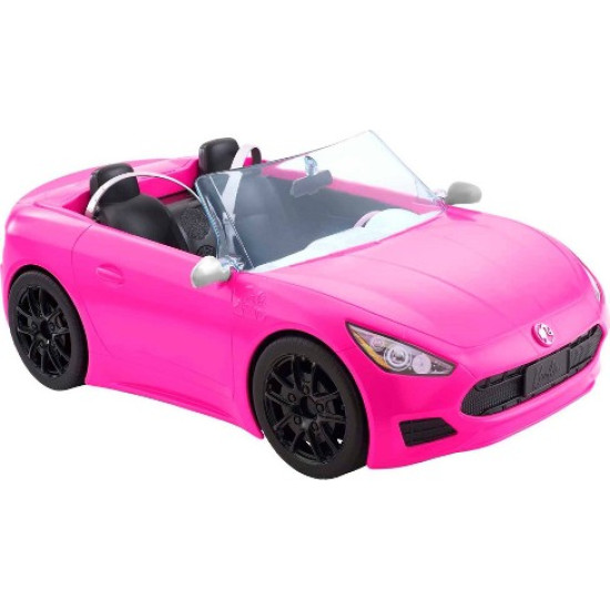 Barbie Car With Doll - Pink