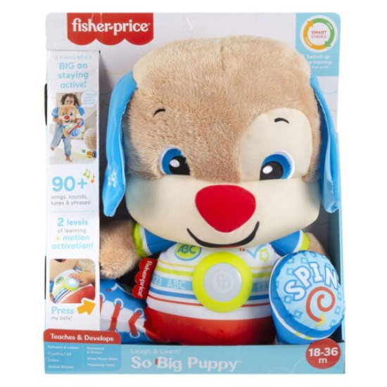 Fisher-Price So Big Puppy Fun Interactive Soft Toy