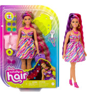 Barbie Totally Hair Doll Curvy - 8.5 Inch