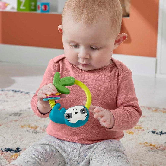 Fisher-Price Teethers and Rattles - ANIMAL SLOTH
