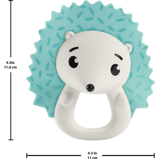 Fisher-Price Funny Friends Teethers and Rattles-  Hedgehog