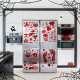 176 Assored Pcs Halloween Stickers /16 Sheets