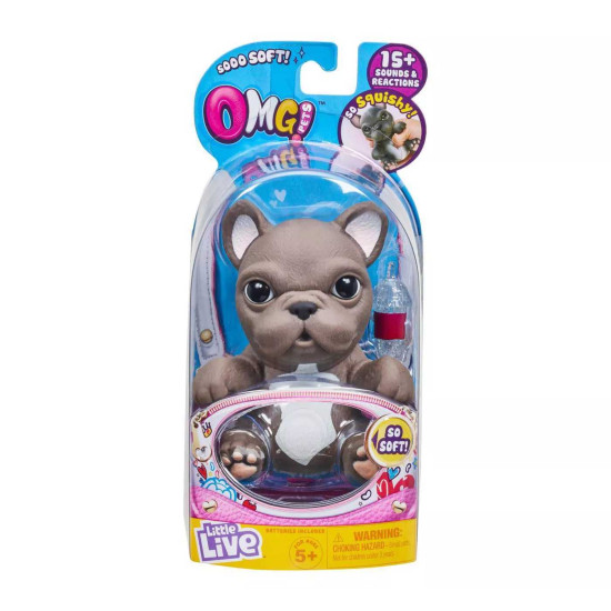 ليتل لايف بيتس او ام جي جرو البلدغ الفرنسي