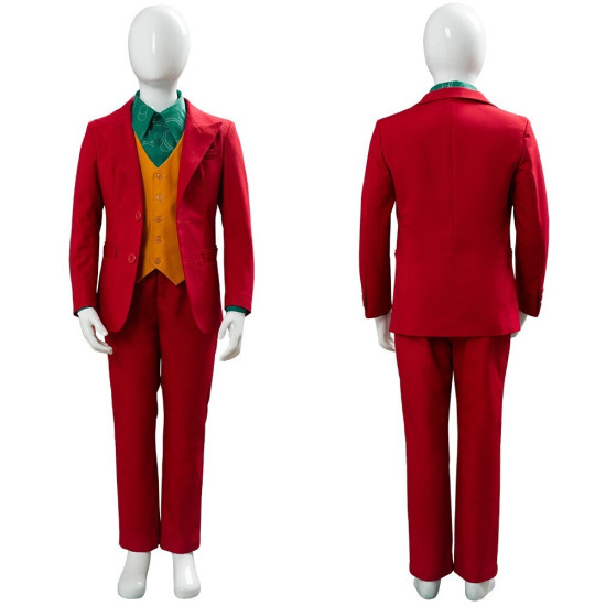 Joker Arthur Fleck Child Suit Costume
