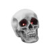 Pack Of 4 Light Up Eyes Skulls Decorations