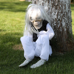 Halloween Electric Crying Ghost Voice-Activated Decoration/1Pc