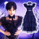 Wednesday Addams Girls Halloween Costume