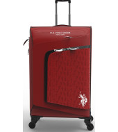U.S.Polo Assn. Burgundy Travel Trolley Bag