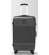 U.S.Polo Assn. Black Travel Trolley Bag
