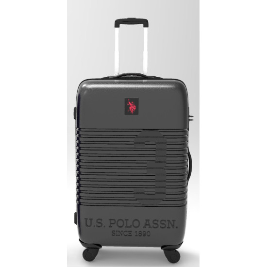 حقيبة سفر بعجلات  U.S.Polo - سوداء