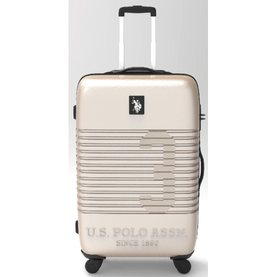 U.S.Polo Assn. Gold Travel Trolley Bag