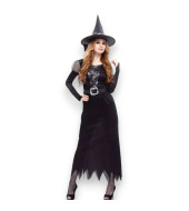 Womens Black Witch Halloween