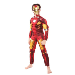 Iron Man Costume with Muscle 