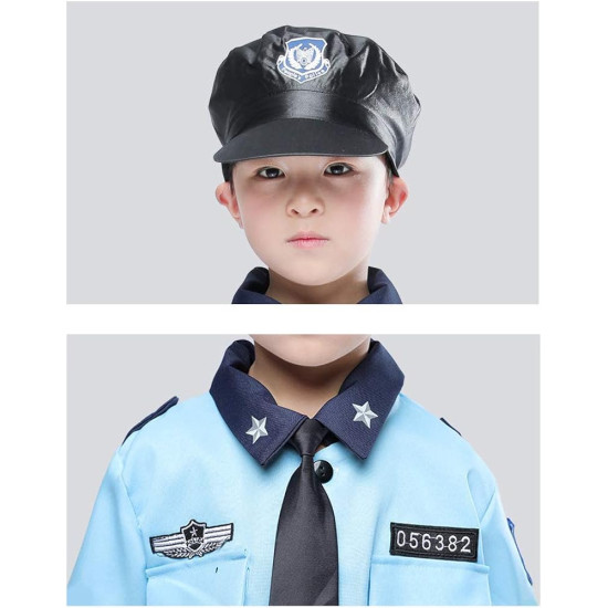 Police Uniform Kids Costume