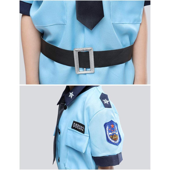 Police Uniform Kids Costume