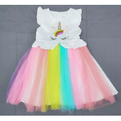 Unicorn Dress for Girls 