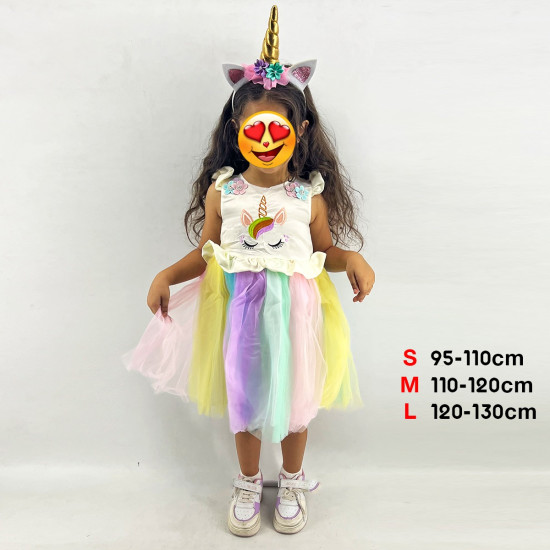Unicorn Dress for Girls 