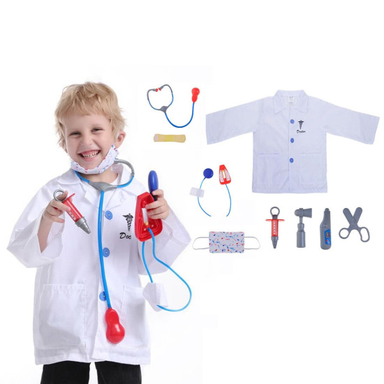 White Doctor Costume