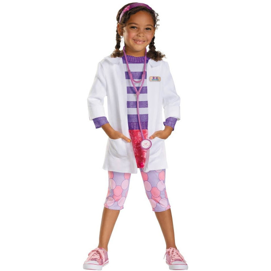 زي دكتور ماكستافينز الفاخر للفتيات