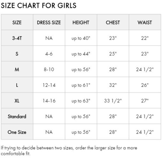 Girls Dinah Girl Waitress Costume