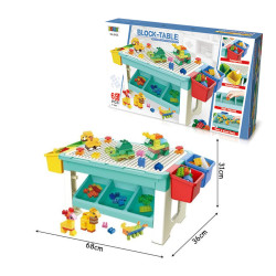 Kids Block Table - 69 PC