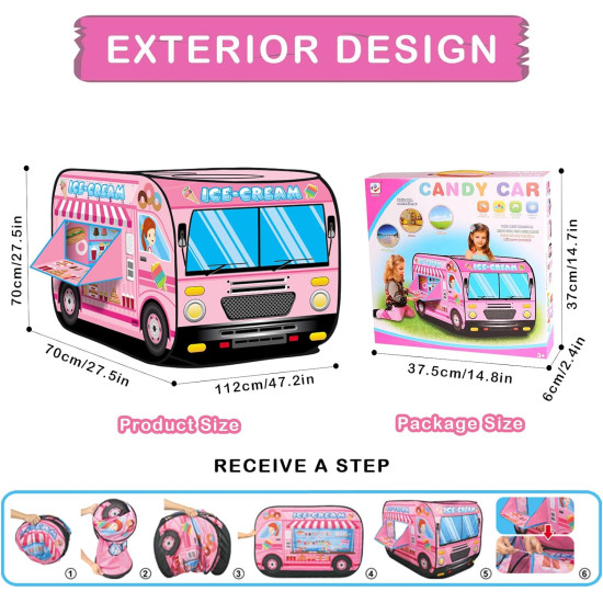 Ice Cream Truck Tent