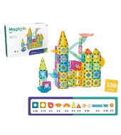 كتل مغناطيسية ثلاثية الأبعاد - 139 قطعة